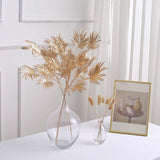 Metallic Gold Artificial Palm Leaf Branches Metallic Gold Artificial Palm Leaf Branches